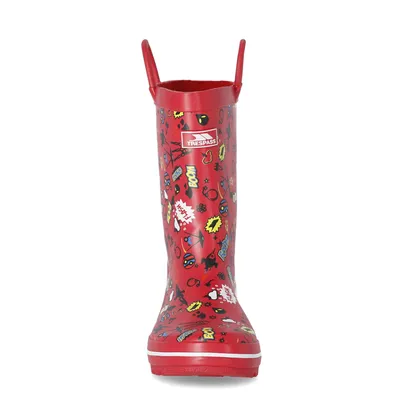 Immagine prodotto di Stivali di gomma per bambini Trespass Apolloton TP5111 (29 EU) (rosso)