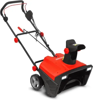 Productafbeelding van Elektrische Sneeuwfrees - Sneeuwruimer Motor - Oprit Vrij Maken - Krachtige 2300W Motor - 50cm Werkbreedte - Zwart Rood