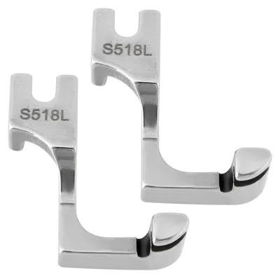 Nähfuß-Set 2er-Pack S518L Metall für Industrienähmaschinen