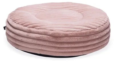 Produktbild von Designed by Lotte Reza Hundekissen Rund, Farbe:rosa, Größe:65 x 16 cm