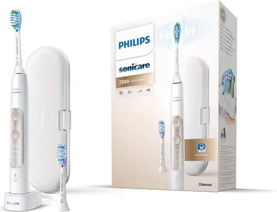 Produktbild von Philips Expertclean 7300 Elektrische Zahnbürste Schalltechnologie Power Clean Exzellent Reinigen