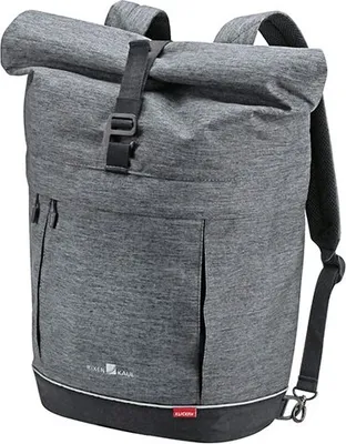 Produktbild von Klickfix Rixen & Kaul Freepack Switch Fahrradrucksacktasche Gepäckträgertasche grau