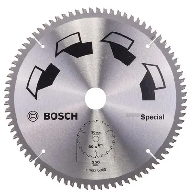 Produktbild von Kreissägeblatt SPECIAL D= 250 mm; Bohrung= 30 mm; Z= 80