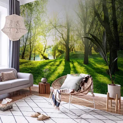 Produktbild von Selbstklebende Folie Fototapete - Sunny May Day 147x105 cm Landschaften c-B-0336-a-a