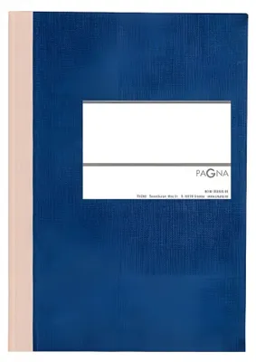Produktbild von Pagna Geschäftsbuch A5 Classica 96Bl kariert blau