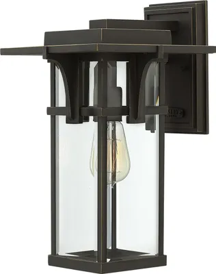 Produktbild von Wandleuchte Außen in Bronze Aluminium IP44 Vintage handbemalt Außenwandlampe Laterne Haustür