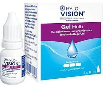 Obrázek produktu pro HYLO-VISION Gel Multi oční kapky, 20 ml roztok
