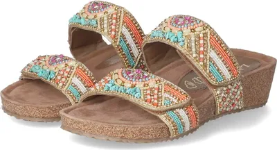 Immagine prodotto di Lazamani Mules Donna Tessile Multicolore Taglia: 40