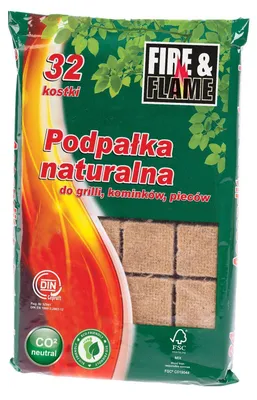 Zdjęcie produktu dla Activa Podpałka Do Rozpalania Grilla, Kominka, Pieca, 24 Kostki - 19326