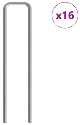 Image de vidaXL Cage à lapins Argent 400 x 78 x 78 cm Acier galvanisé