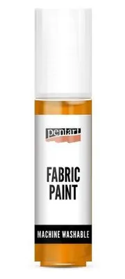 Obrázek produktu pro Barva na světlý a tmavý textil PENTART 20 ml ORANŽOVÁ