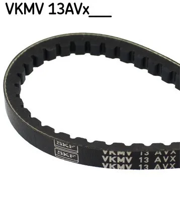 Produktbild von SKF VKMV 13AVx1015 Keilriemen 1015mm passend für MERCEDES-BENZ G-Klasse SUV (W460) T1 Bus (601) 100 Bus (631) T1 Pritsche/Fahrgestell (601) 100 Kasten