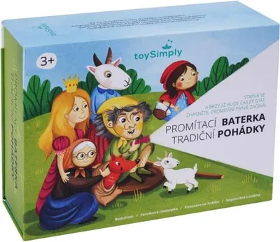 Obrázek produktu pro Dětská pohádková svítilna-tradiční české pohádky