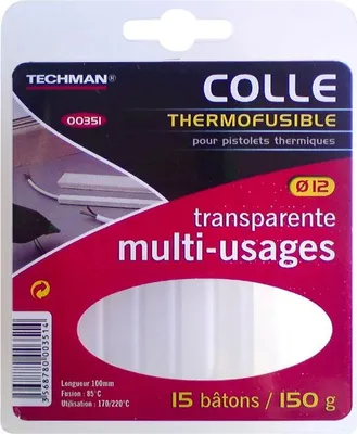 Image de 15 bâtons de colle universelle (12 x 100 mm)