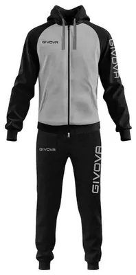 Productafbeelding van Givova Super King Trainingspak, grijs, maat S, voor heren, kleur grijs