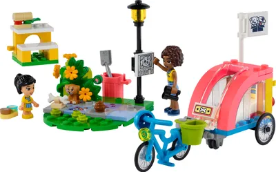 Productafbeelding van LEGO® 41738 LEGO® Friends 41738 Hunderettungsfahrrad Bausatz