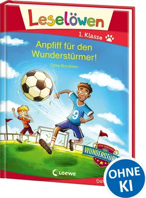 Produktbild von Leselöwen 1. Klasse - Anpfiff für den Wunderstürmer!