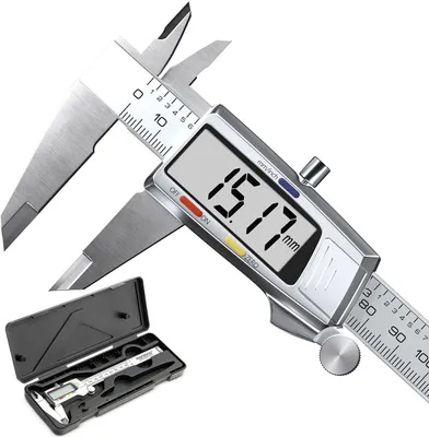 Produktbild von Digitaler Messschieber Messlehre Schieblehre 0-150mm LCD Display Edelstahl