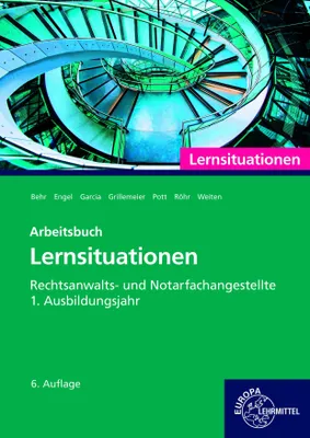 Produktbild von Rechtsanwalts- und Notarfachangestellte, Lernsituationen 1. Ausbildungsjahr