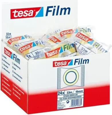 Image de TESA Film Standart 19mm x 33m Transparent