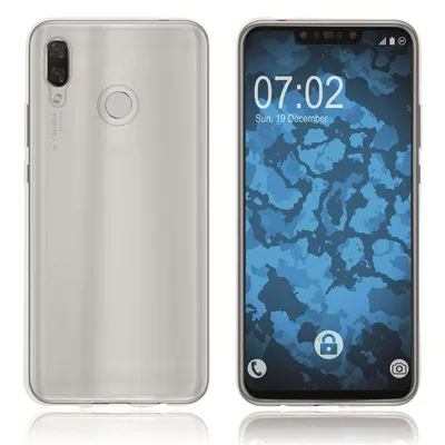Produktbild von PhoneNatic Case kompatibel mit Huawei Nova 3 - Crystal Clear Silikon Hülle transparent Cover