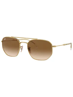 Produktbild von Ray-Ban RB3707 Unregelmäßige Sonnenbrille, Gold One Size