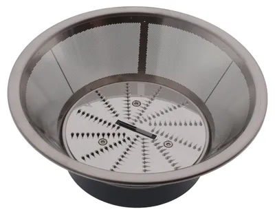 Zdjęcie produktu dla Zestaw sit z obrotowym ostrzem do odśrodkowej maszyny do mielenia Kenwood modeli JE720, JE730, JE850 i JE880