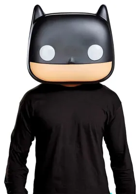 Zdjęcie produktu dla Maska Batman Funko Pop dla dorosłych czarno-biało-beżowa - Jeden rozmiar