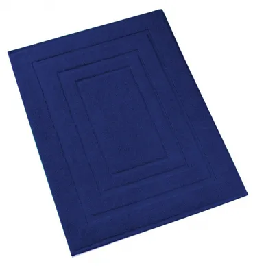 Produktbild von badvorleger Pacifique75 x 50 Baumwolle dunkelblau