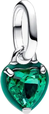 Produktbild von Pandora Pandora ME Grünes Chakra-Herz Mini-Charm-Anhänger 793042C03 Anhänger