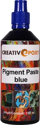 Produktbild von 100g Creativepoxy Pigment Paste blau (blue)
