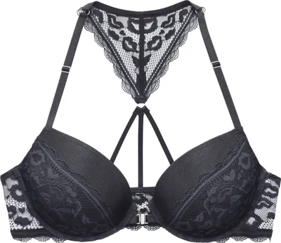 Produktbild von VIVANCE Push-up-BH schwarz Größe 90 Cup B