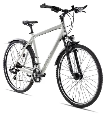 Produktbild von Ciclista All Road alltagstaugliches Herren-Crossbike 28 Zoll Hellgrau 55 cm