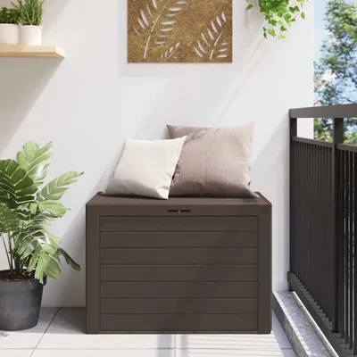 Produktbild von vidaXL Gartentruhe Braun 78x44x55 cm