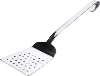 Produktbild von Pfannenschaufel, Bratenschaufel, Edelstahl, gelocht, Länge 26-36cm wählbar