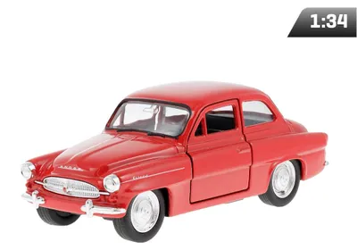 Zdjęcie produktu dla Model 1:34, ŠKODA OCTAVIA,1962, czerwony