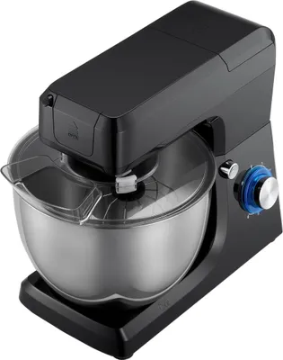 Immagine prodotto di Robot da cucina, impastatrice elettrica da 7,8 L, impastatrice da 1500 W, robot da cucina con testa inclinabile a 6+ velocità con bicchiere frullatore da 1,5 L, ciotola in acciaio inossidabile, gancio per impastare, frusta, sbattitore, per cuocere, mescolare, nero