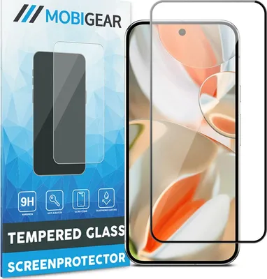 Produktbild von Mobigear Premium  Google Pixel 10 Pro Panzerglas Gehärtetes Glas Displayschutz - Hüllenfreundlich - Schwarz