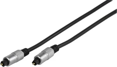 Produktbild von ViVanco™46/40 10G, Toslink, Männlich, Toslink, Männlich, 1 m, Schwarz