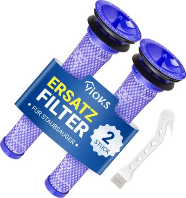 Produktbild von Set 2x Vormotor-Filter passend wie Dyson 965661-01 für V6 V7 V8 Staubsauger