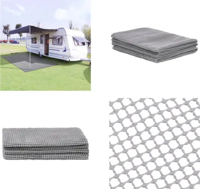 Produktbild von vidaXL Zeltteppich 250x550 cm Hellgrau - Zeltteppich - Zeltteppiche - Teppich - Teppiche