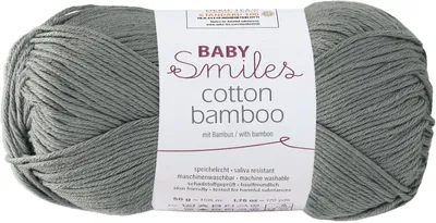 Produktbild von Schachenmayr Baby Smiles Baumwolle Bamboo, 50g Anthrazit Handstrickgarne
