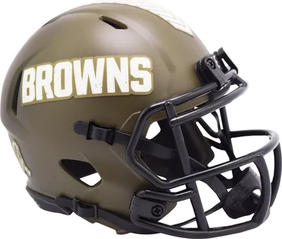 Produktbild von Riddell Speed Mini Football Helm SALUTE Cleveland Browns