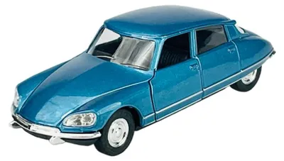 Modellauto Citroen DS23 Limousine Blau 1:34-1:39 Metall