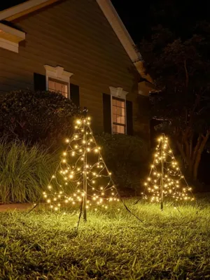 Produktbild von Fairybell DUO Weihnachtsbaum | 100 cm | 120 LED | Warmweiß | mit Mast