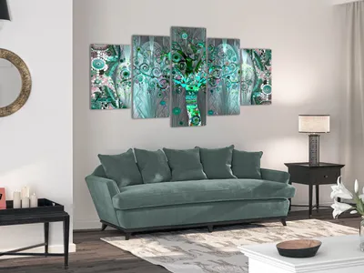 Produktbild von BAUM DES LEBENS Acrylglasbild Wandbild Kunstdruck Bilder Abstrakt l-A-0005-k-o