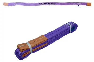 Produktbild von 1t 1500kg 1,5 Meter Hebeband Hebebänder Hebeschlinge Bandschlinge Hebegurt Krangurt Kranschlinge Bergegurt Transportgurt