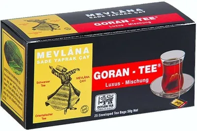 Produktbild von Mevlana Goran Tee Orientalischer Schwarzer Tee 62,5g