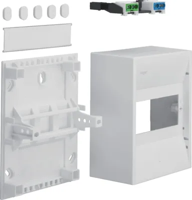 Immagine prodotto di Hager Miniverteiler, Gamma, 6PLE, IP30, 1xPE, 1xN, 1 pz.