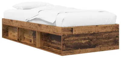 Obrázok produktu pre vidaXL Rám postele s úložným priestorom z recyklovaného dreva 80 x 200 cm drevotrieska